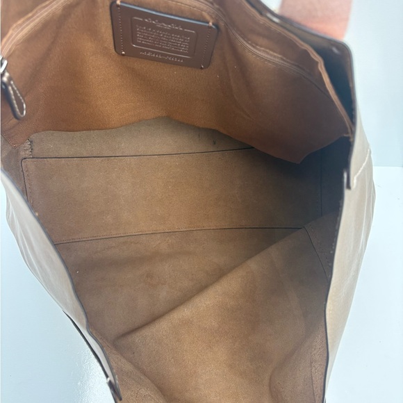 Coach Rose Gold Metallic Tote - Picture 2 of 2